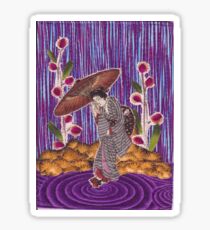 Purple Rain Sticker