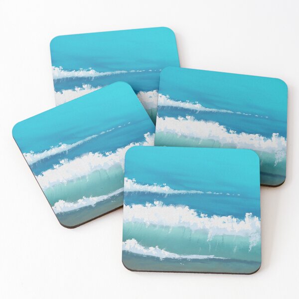 Item preview, Ocean Waves Artwork designed and sold by feether-store.