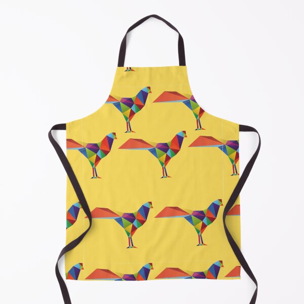 Item preview, Bright bold geometric chicken pattern designed and sold by TheWaterBirds.