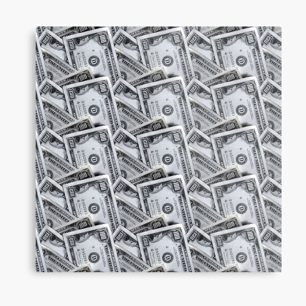  Jekeno Money Blanket 100 Dollar Bills Pattern Print