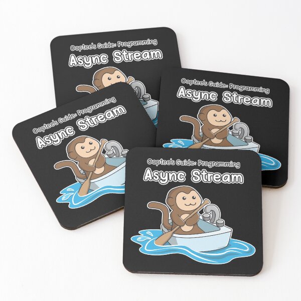 Item preview, Ooptee's Guide: Programming Async Stream Ooptee Monkey designed and sold by OopteesLydia.