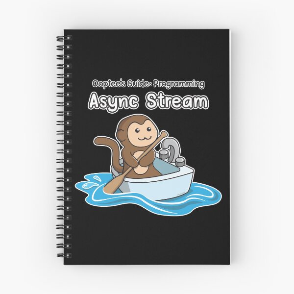Item preview, Ooptee's Guide: Programming Async Stream Ooptee Monkey designed and sold by OopteesLydia.