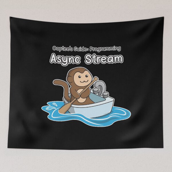 Item preview, Ooptee's Guide: Programming Async Stream Ooptee Monkey designed and sold by OopteesLydia.