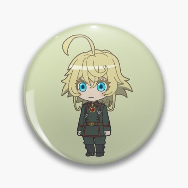 Item preview, Youjo Senki Tanya von Degurechaff Chibi #1 designed and sold by thePeachPit.