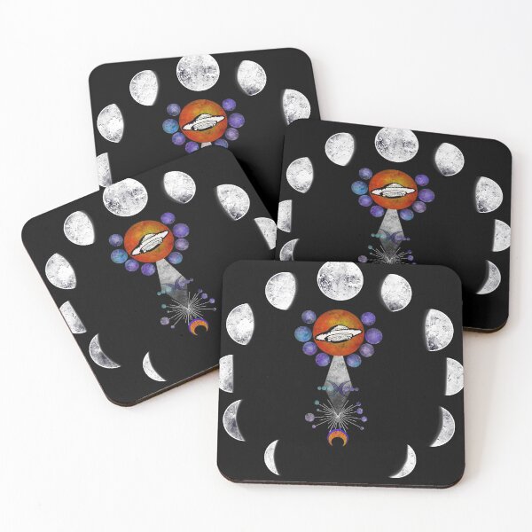 Item preview, Geometric Galaxy UFO designed and sold by Peejy.