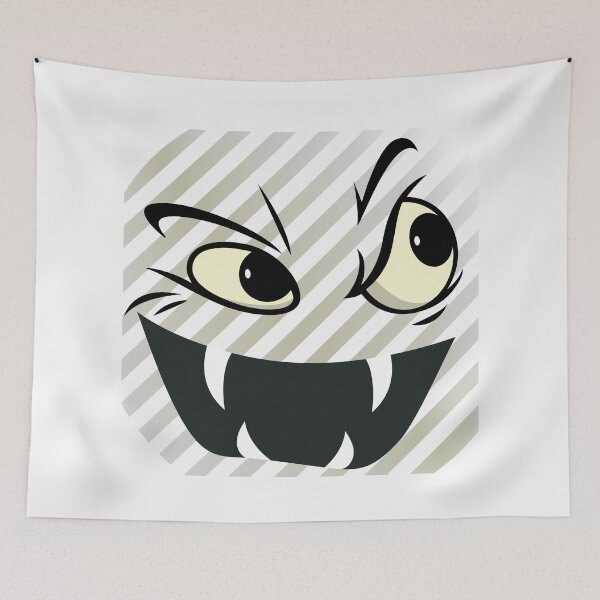 Item preview, Angry face fangs designed and sold by javajossi.