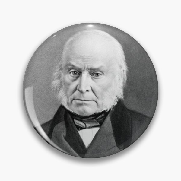 Item preview, John Quincy Adams Portrait - Circa 1845 designed and sold by warishellstore.