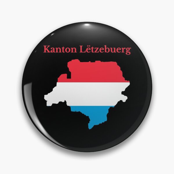 Item preview, Luxembourg Canton Map Design. designed and sold by marosharaf.