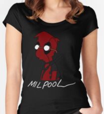 Milpool Women's Fitted Scoop T-Shirt