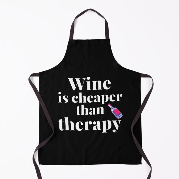 Artikelvorschau, Wein ist billiger als Therapie entworfen und verkauft von Gerhanj.