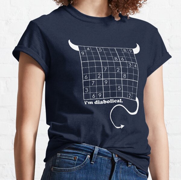 Item preview, i'm diabolical - sudoku fun designed and sold by puzzleteez.