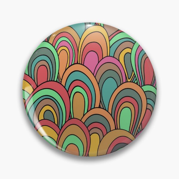 Item preview, Psychedelic Pattern 1 designed and sold by Blood-Red-Merch.