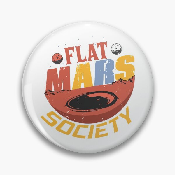 Item preview,  Flat Mars Society designed and sold by ADAMYASS.