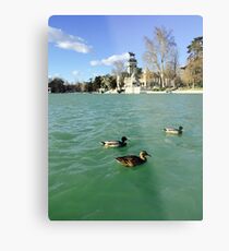 Lámina metálica Buen Retiro Park