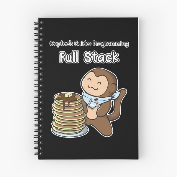 Item preview, Ooptee's Guide: Programming Full Stack Ooptee Monkey designed and sold by OopteesLydia.