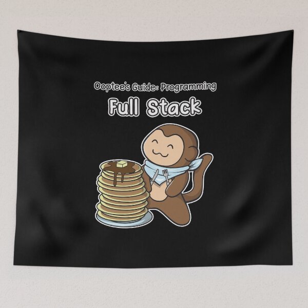 Item preview, Ooptee's Guide: Programming Full Stack Ooptee Monkey designed and sold by OopteesLydia.