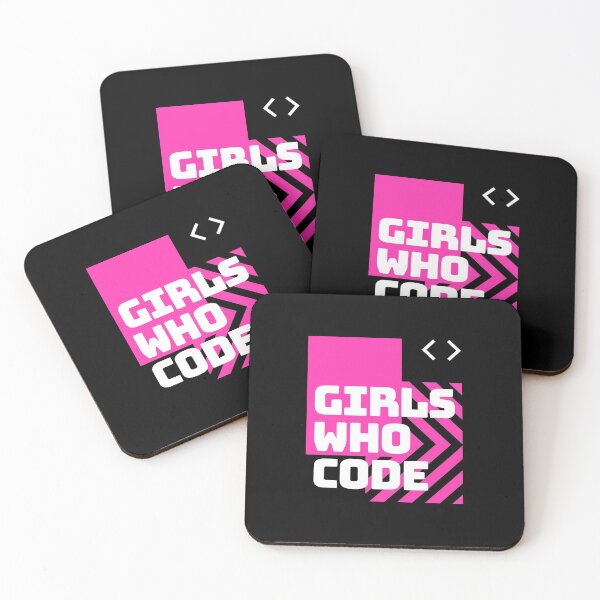 Item preview, Girls Who Code Design (Pink) designed and sold by Voxarto.
