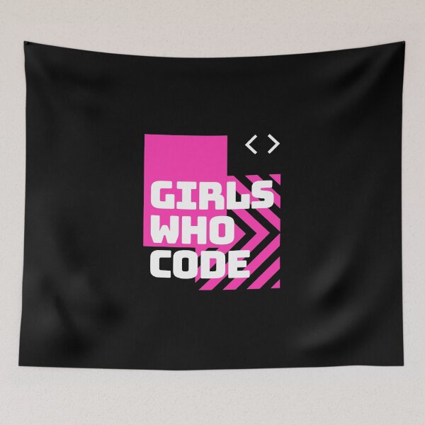 Item preview, Girls Who Code Design (Pink) designed and sold by Voxarto.