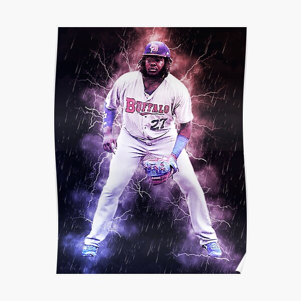  BAOGELI Vladimir Guerrero Jr Poster Baseball Art