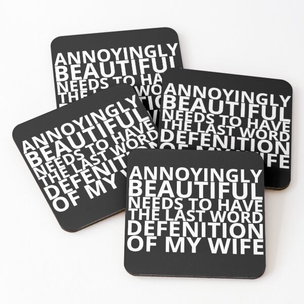 Item preview, Annoyingly Beautiful Definition Of My Wife designed and sold by Sonatablue.