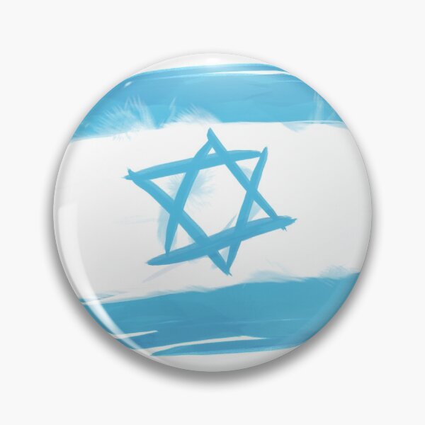 Item preview, Israeli Flag on White designed and sold by Paw-Living.