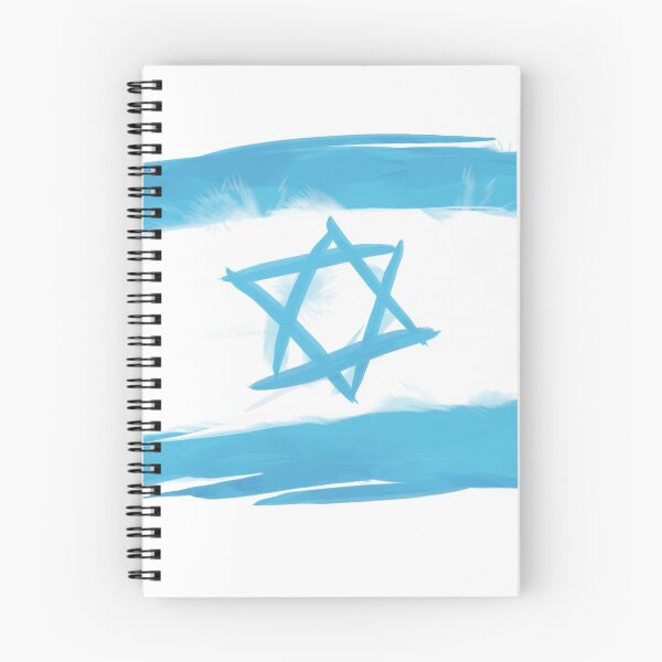 Item preview, Israeli Flag on White designed and sold by Paw-Living.