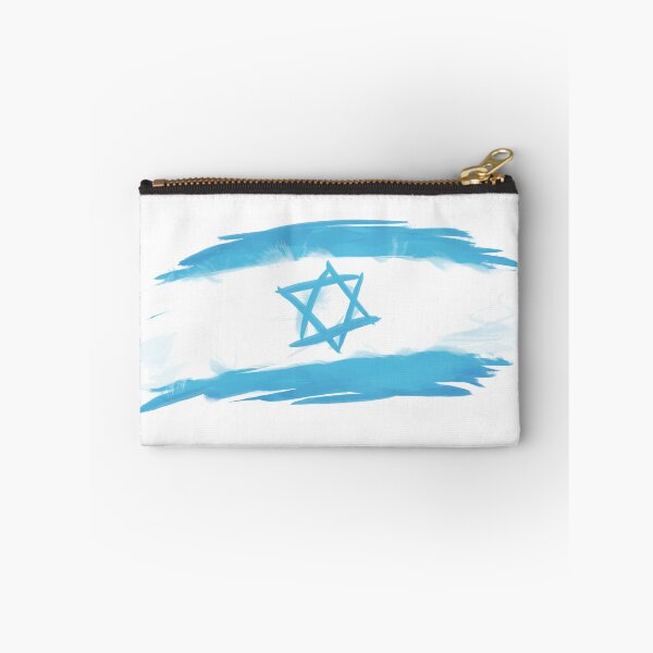 Item preview, Israeli Flag on White designed and sold by Paw-Living.