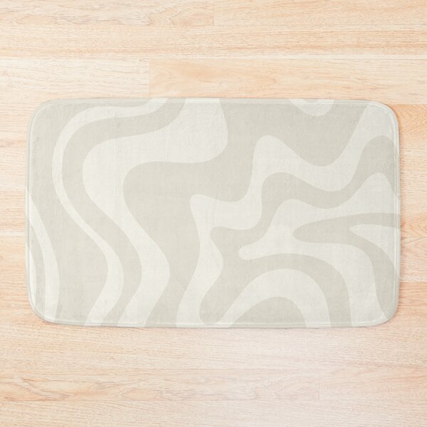 Item preview, Liquid Swirl Contemporary Abstract Pattern in Barely-There Light Beige and Pale Cream designed and sold by kierkegaard.