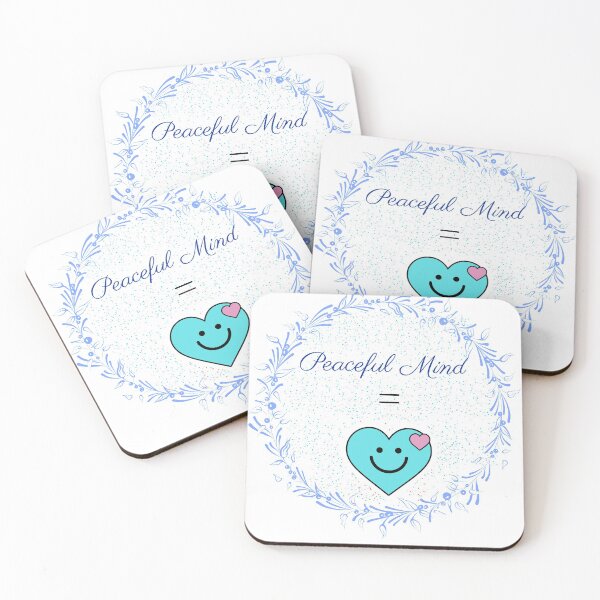 Item preview, Peaceful Mind = Happy Heart designed and sold by Andrea Mattinson.