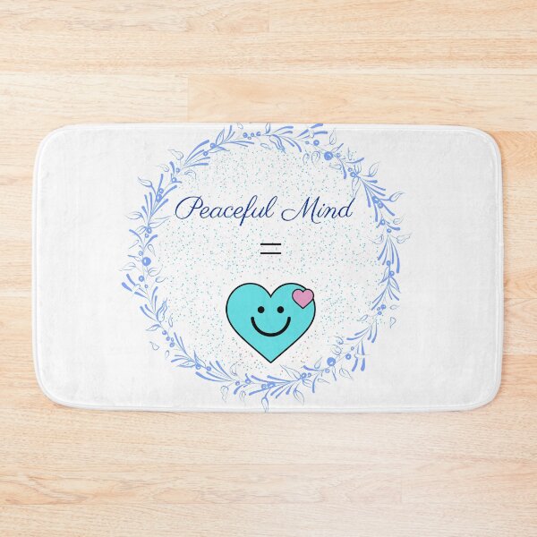 Item preview, Peaceful Mind = Happy Heart designed and sold by Andrea Mattinson.