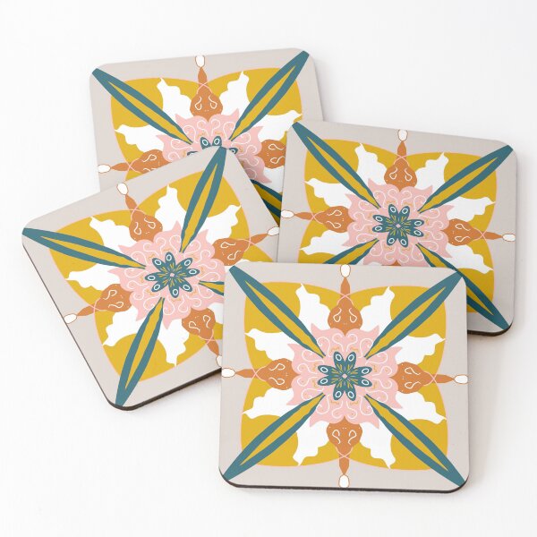 Aperçu de l'œuvre Mandala fleuri créée et vendue par EJAcksonArt.