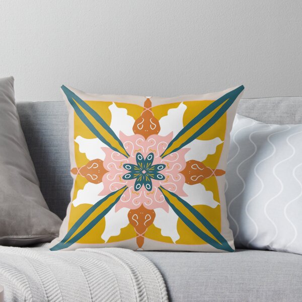 Aperçu de l'œuvre Mandala fleuri créée et vendue par EJAcksonArt.