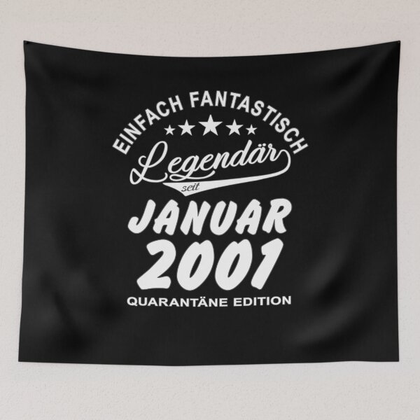 Item preview, 20th Birthday 20 Years Born In 2001 January designed and sold by Renergie.