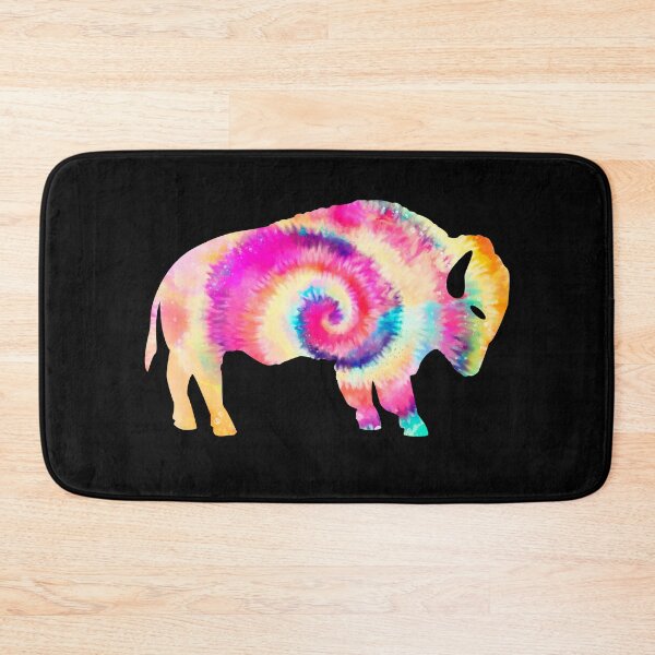 Item preview, Rainbow Tie Dye Buffalo American Bison designed and sold by BrobocopPrime.