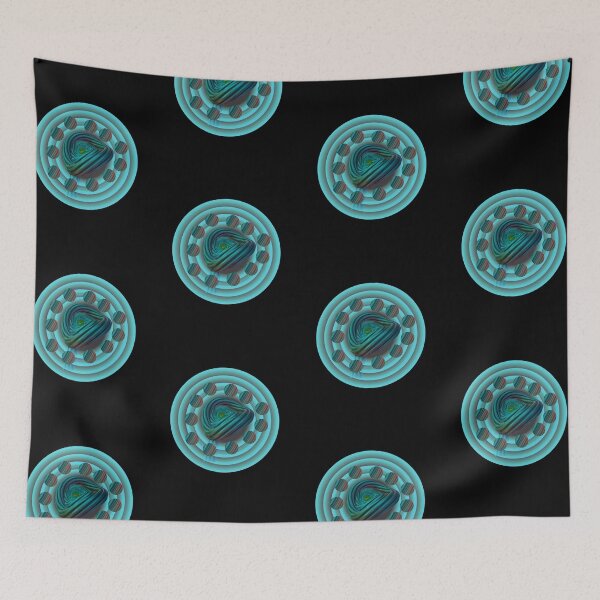 Item preview, Abstract heart-shaped structure with circles designed and sold by Bodino.