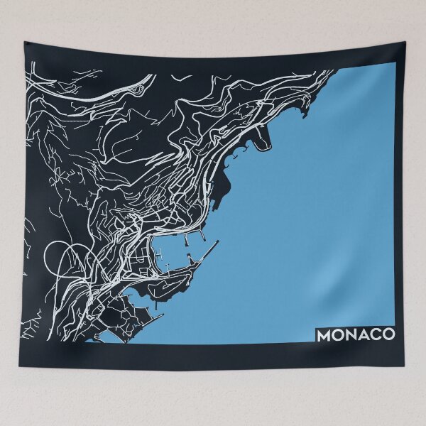Item preview, Streets of Monaco designed and sold by ZionicArt.