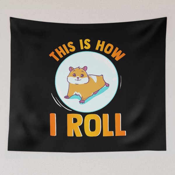 Item preview, Cute & Funny This Is How I Roll Hamster Wheel Pun designed and sold by perfectpresents.
