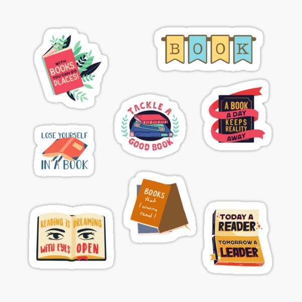 Ultimate Bookworm Reading Tracker Sticker Bundle – Designer Chameleon