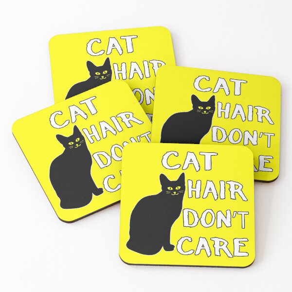 Item preview, Cat Hair Don't Care Funny Adoption Furry Pet Lover designed and sold by MAXXEXCHANGE.