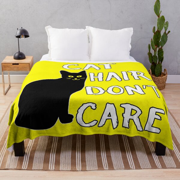 Item preview, Cat Hair Don't Care Funny Adoption Furry Pet Lover designed and sold by MAXXEXCHANGE.