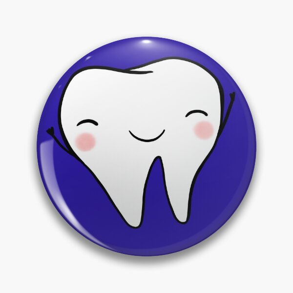 Item preview, Happy Tooth (blue) designed and sold by Happimola Designs.