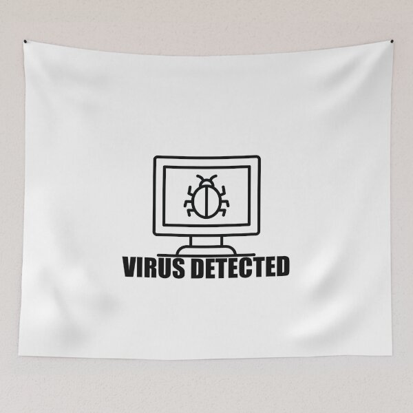 Item preview, VIRUS DETECTED designed and sold by ADAMYASS.