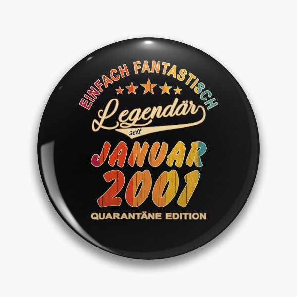 Item preview, 20th Birthday 20 Years Born In 2001 January designed and sold by Renergie.