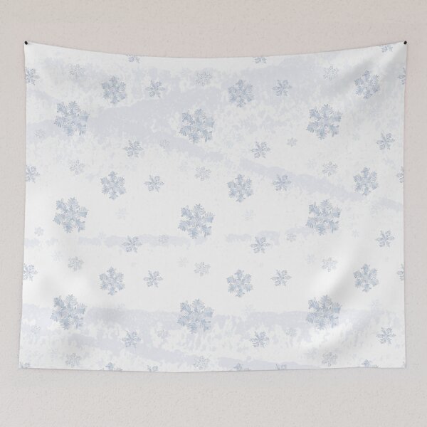 Item preview, Snowflakes winter (bright) designed and sold by frangipaniarts.