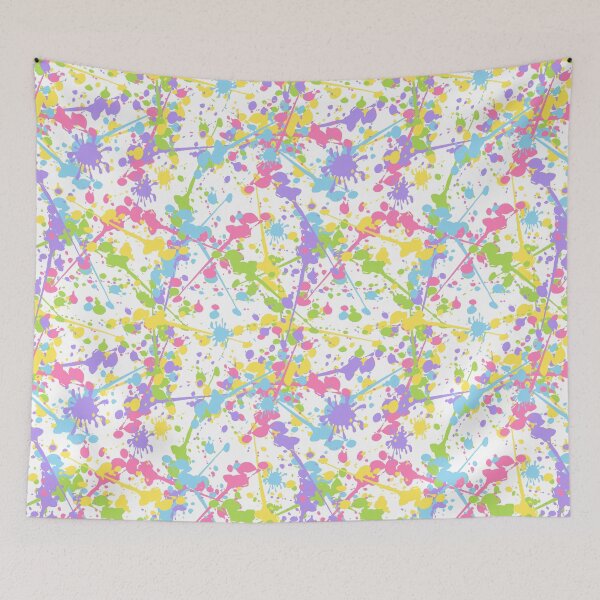 Item preview, Paint Splatter Pattern designed and sold by karwilberevivalcollection.