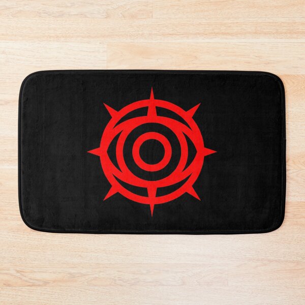 Item preview, Red Geometric Sacred Symmetry Evil Eye designed and sold by G-Pet.