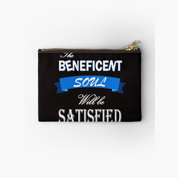 Item preview, Christian scripture bible message The Beneficent Soul Will be Satisfied Proverbs 11:25 designed and sold by LYSandCo.