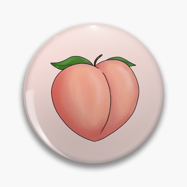 Artikelvorschau, Peachy - wohlgeformter Pfirsich entworfen und verkauft von Fanceevee.