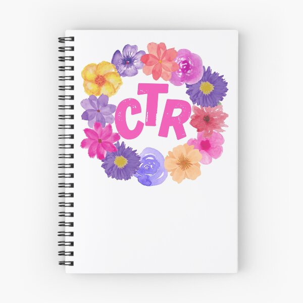 Item preview, CTR - watercolor flowers designed and sold by Restored Gospel Boutique .