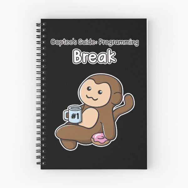 Item preview, Ooptee's Guide: Programming Break Ooptee Monkey designed and sold by OopteesLydia.